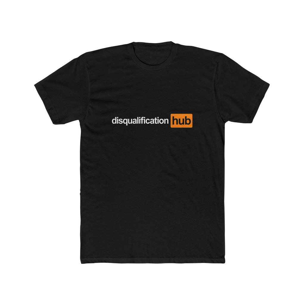 Hub Logo Chest Tee — Minimal Retro Graphic T-Shirt