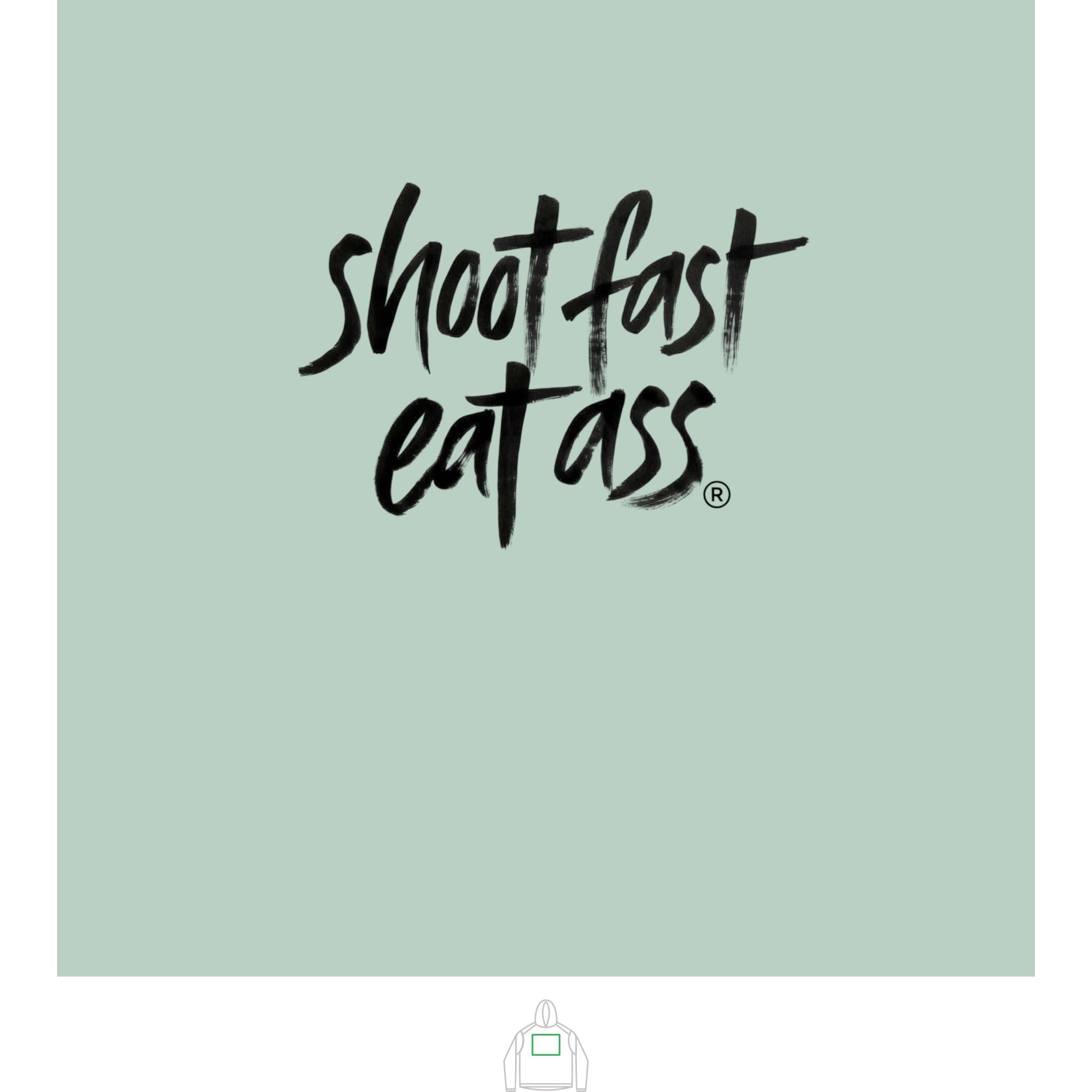 Shot Fast, Eat Ass hooded sun shirt