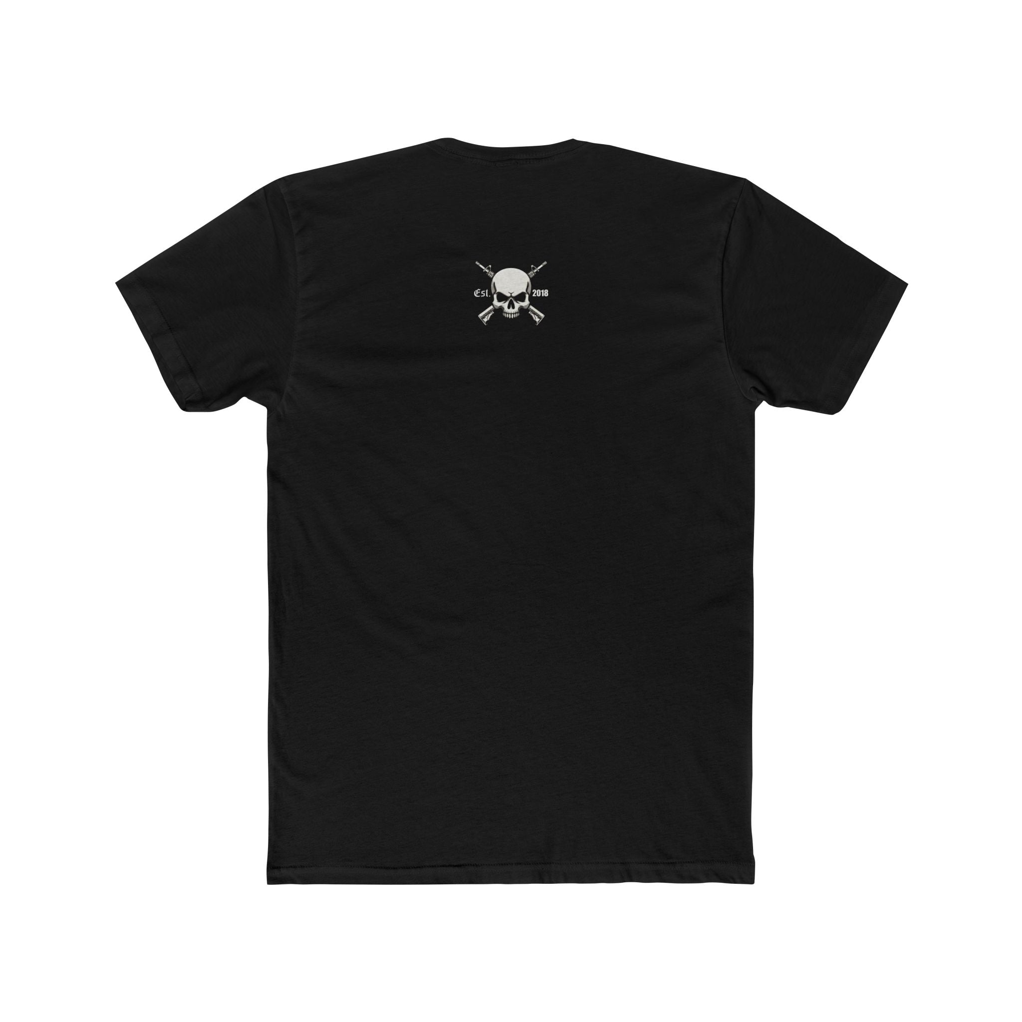 Hub Logo Chest Tee — Minimal Retro Graphic T-Shirt