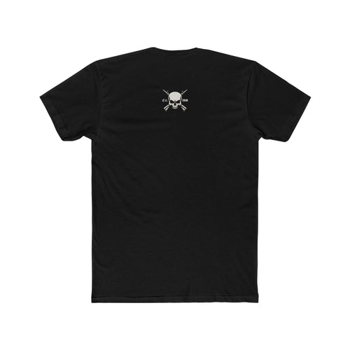 Hub Logo Chest Tee — Minimal Retro Graphic T-Shirt